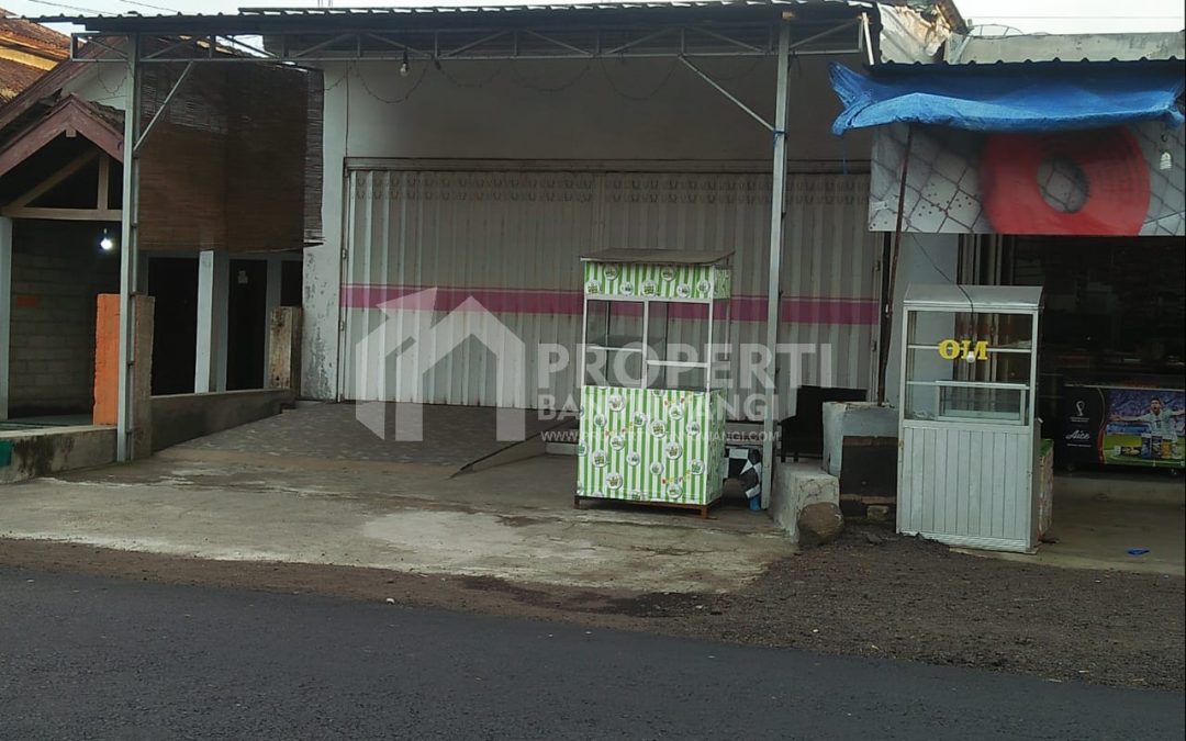 DIJUAL TOKO LOKASI DI KOTA BANYUWANGI GAMBIRAN DAERAH RAMAI STRATEGIS 1.6M